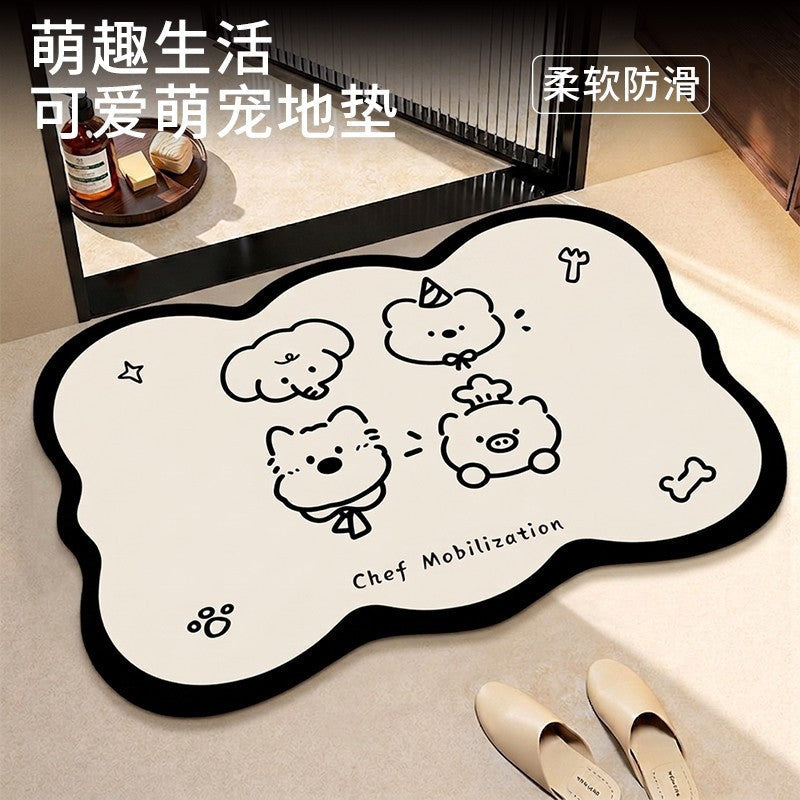 Pet-Themed Decorative Rug | Kelmera