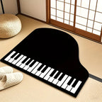 Piano-Themed Area Rug | Kelmera