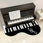 Piano-Themed Area Rug | Kelmera