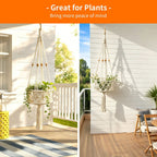 Plant-Hanging Macrame Basket | Kelmera