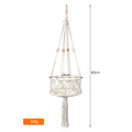 Plant-Hanging Macrame Basket | Kelmera