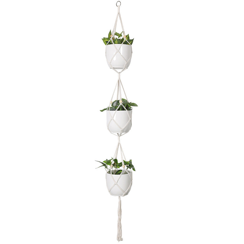 Plant-Hanging Macrame Shelf | Kelmera