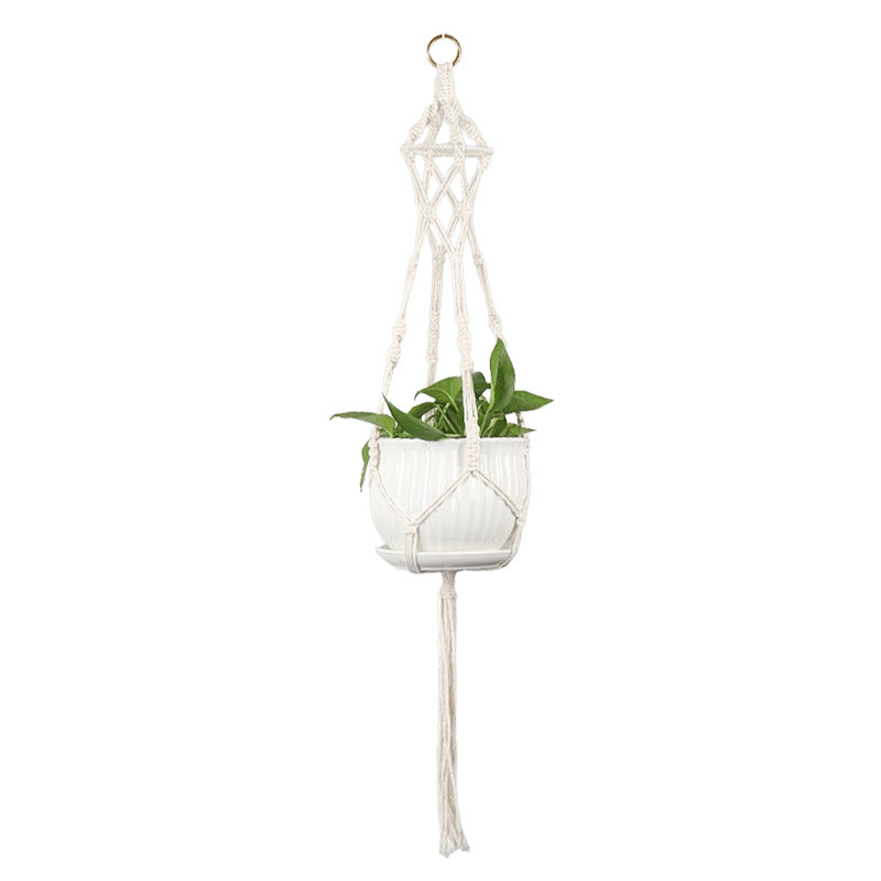 Plant-Hanging Macrame Shelf | Kelmera