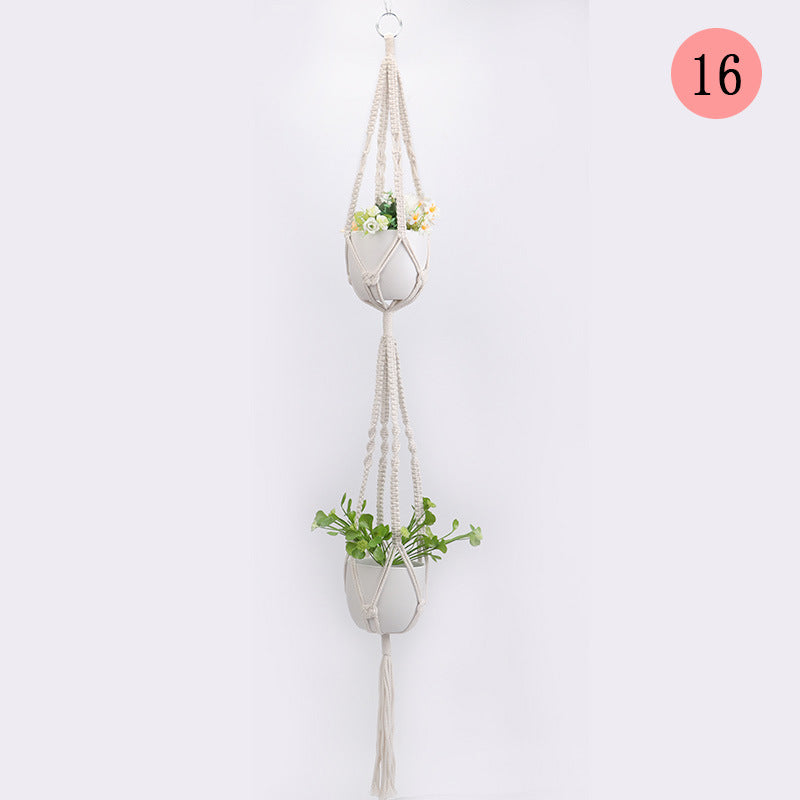 Plant-Hanging Macrame Shelf | Kelmera