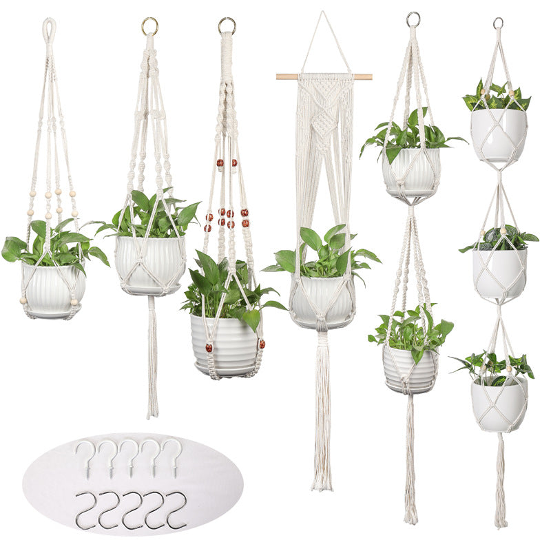 Plant-Hanging Macrame Shelf | Kelmera