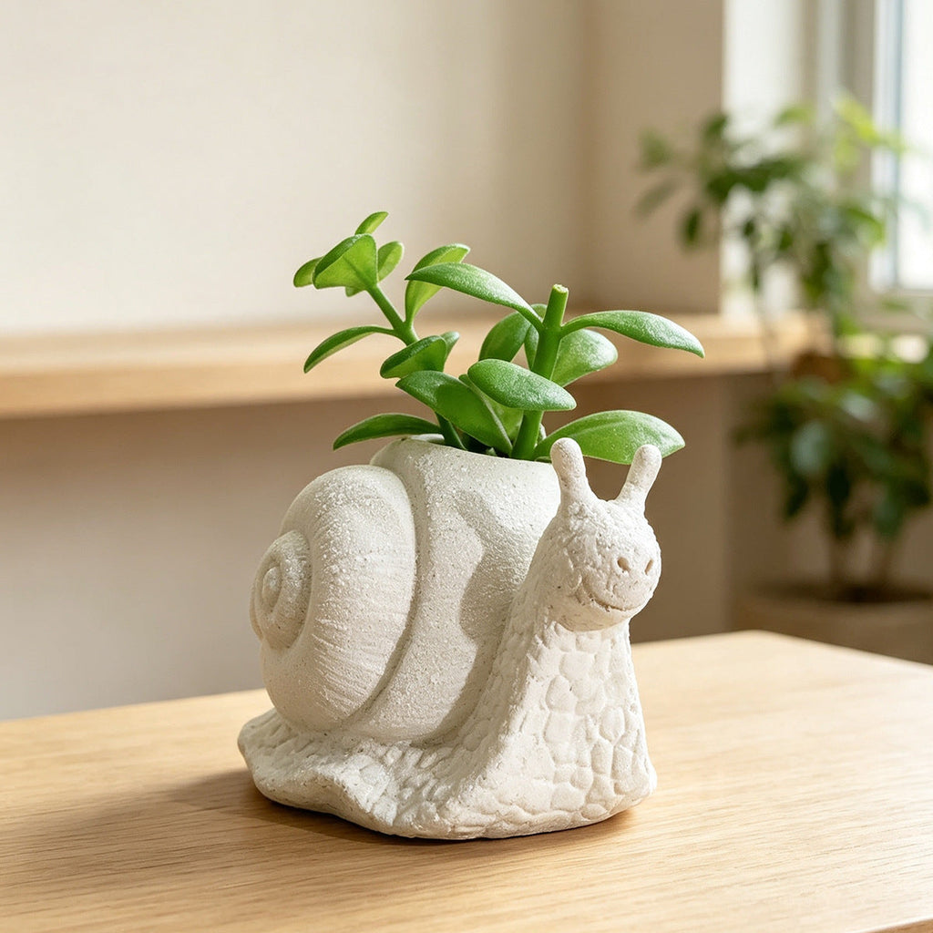 Plant Pot with Face Motif | Kelmera
