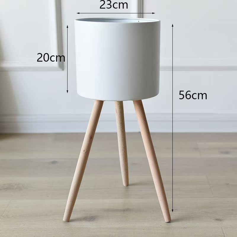 Plant Pot with Wooden Stand | Kelmera