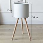Plant Pot with Wooden Stand | Kelmera