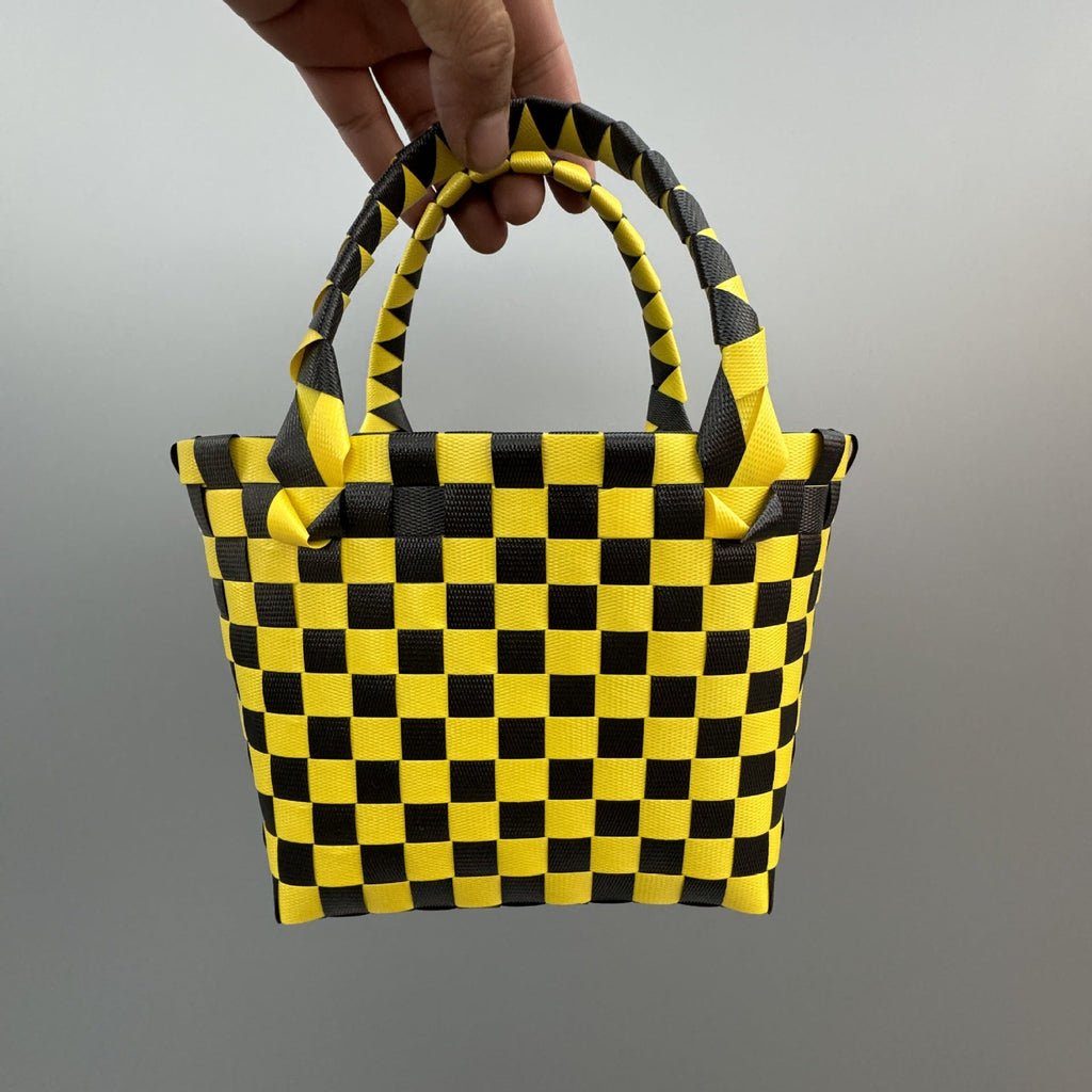 Playful and Colorful Basket Bag | Kelmera