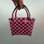 Playful and Colorful Basket Bag | Kelmera