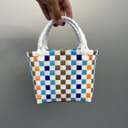 Playful and Colorful Basket Bag | Kelmera