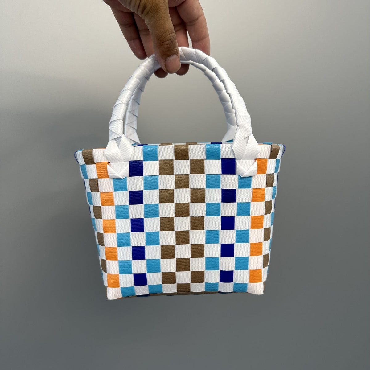 Playful and Colorful Basket Bag | Kelmera