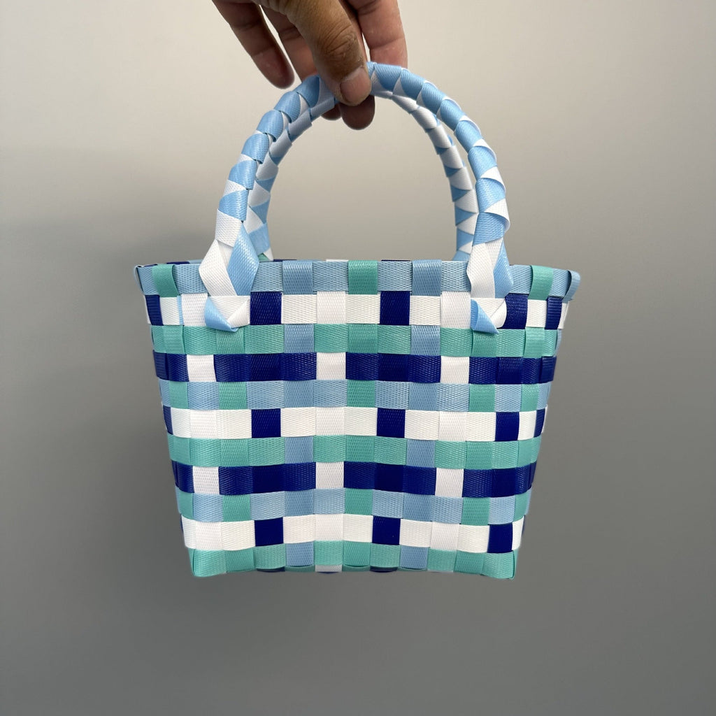 Playful and Colorful Basket Bag | Kelmera