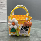 Playful and Colorful Basket Bag | Kelmera