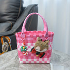 Playful and Colorful Basket Bag | Kelmera