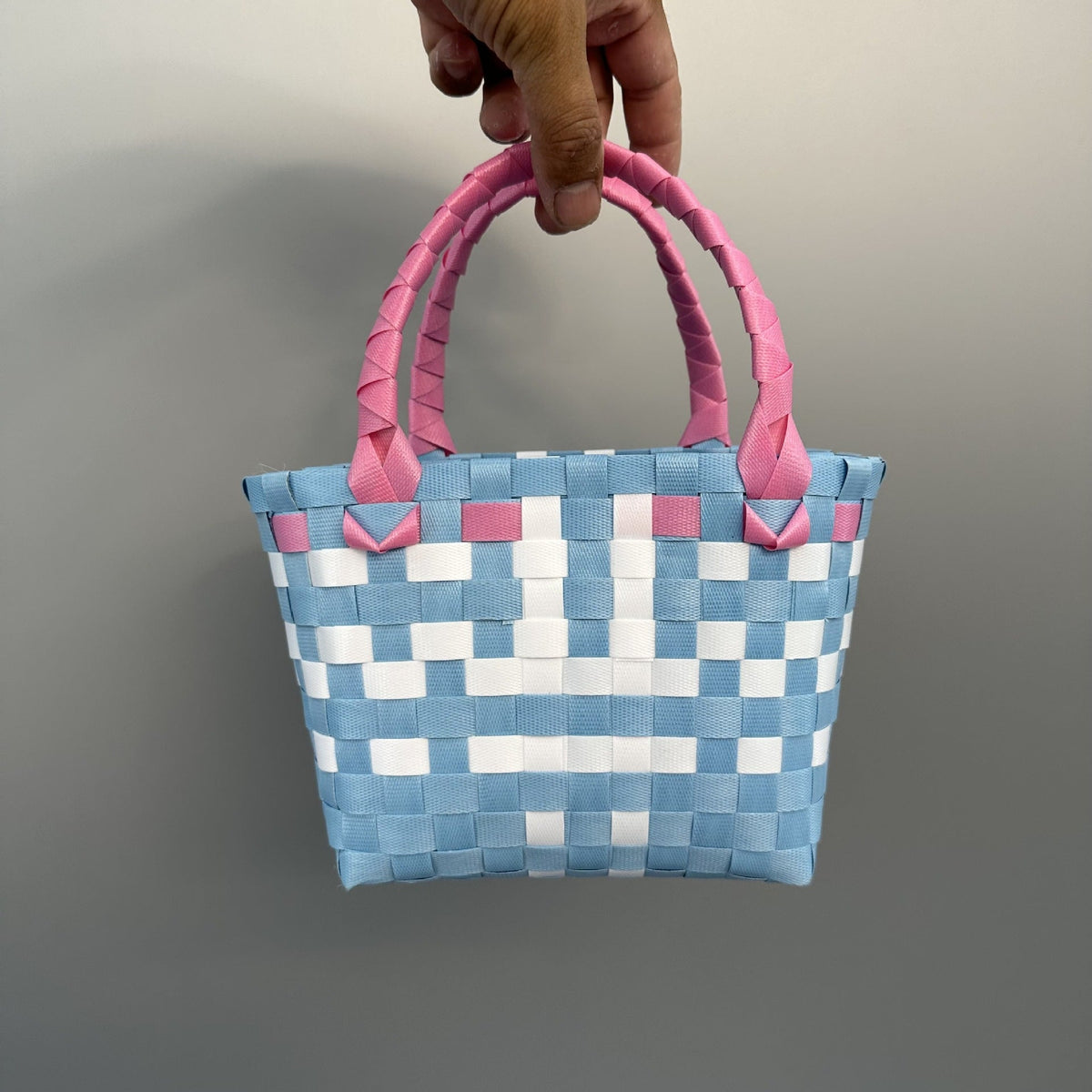 Playful and Colorful Basket Bag | Kelmera