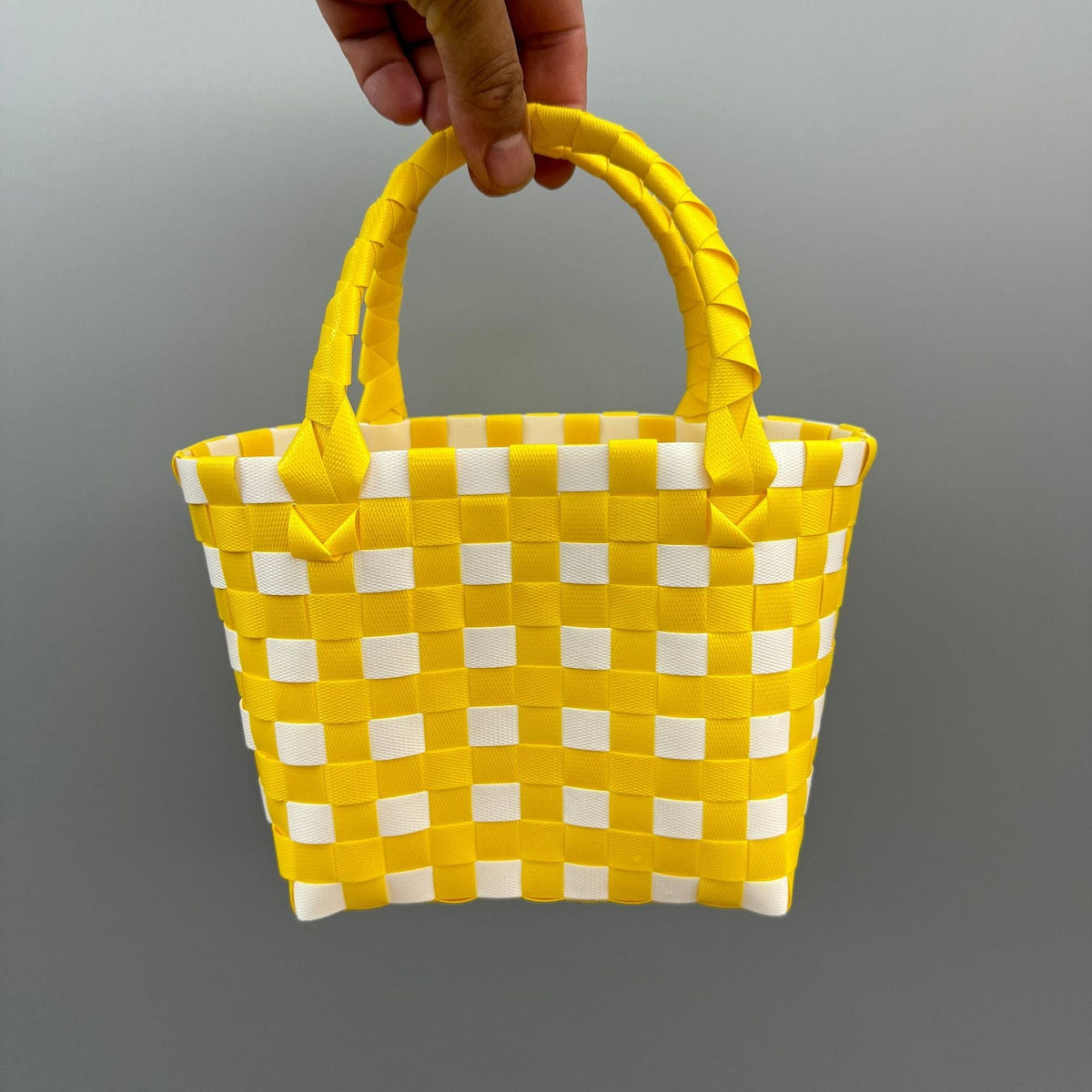 Playful and Colorful Basket Bag | Kelmera
