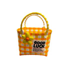 Playful and Colorful Basket Bag | Kelmera
