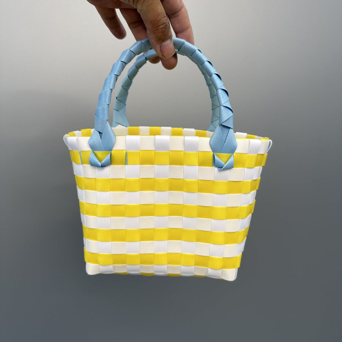 Playful and Colorful Basket Bag | Kelmera