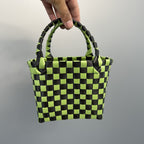 Playful and Colorful Basket Bag | Kelmera