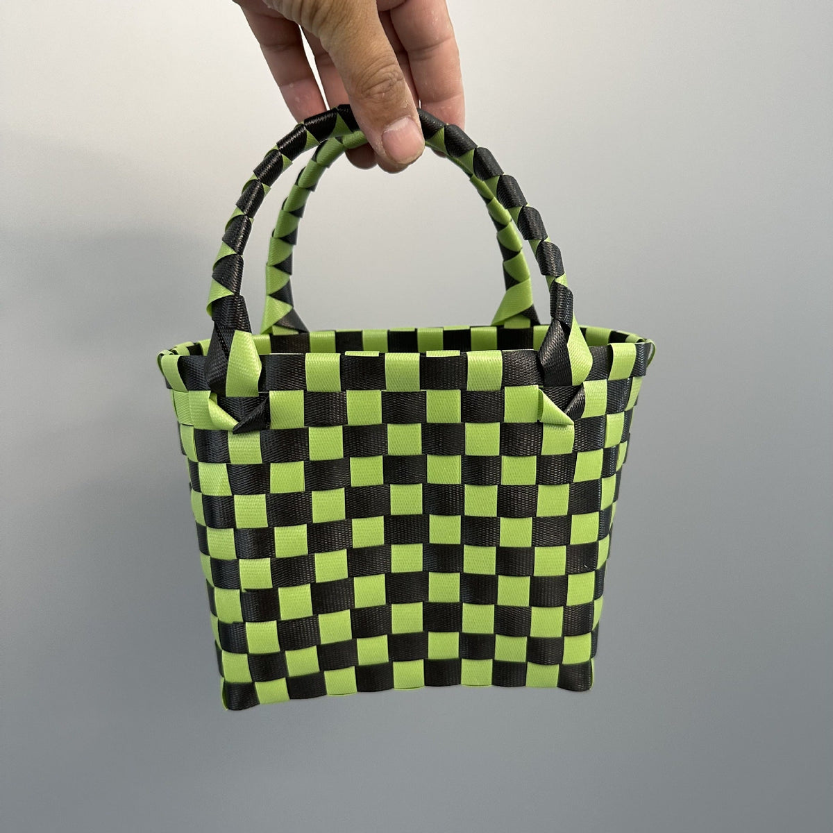 Playful and Colorful Basket Bag | Kelmera