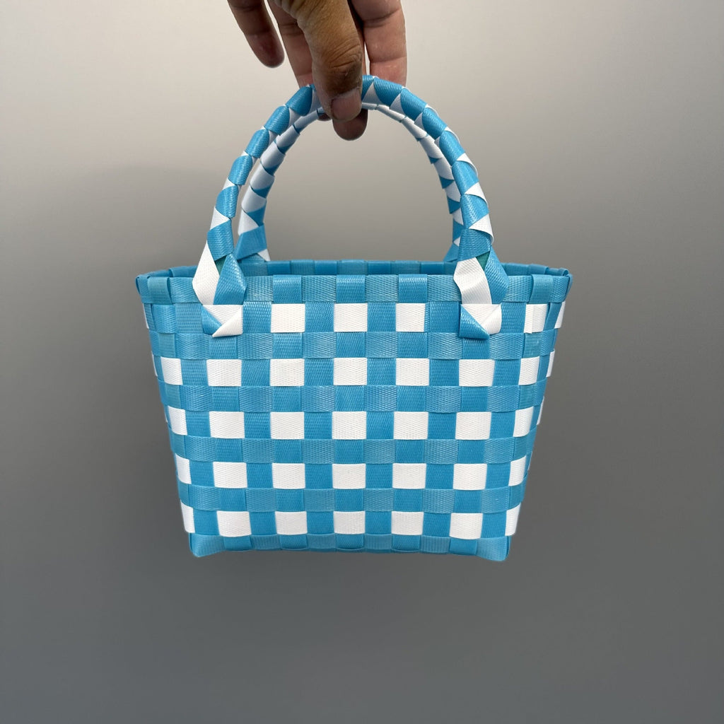 Playful and Colorful Basket Bag | Kelmera