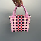 Playful and Colorful Basket Bag | Kelmera
