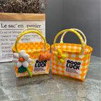 Playful and Colorful Basket Bag | Kelmera