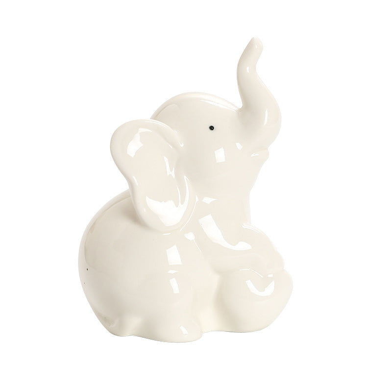 Playful and Elegant Elephant Decorative Figure | Kelmera
