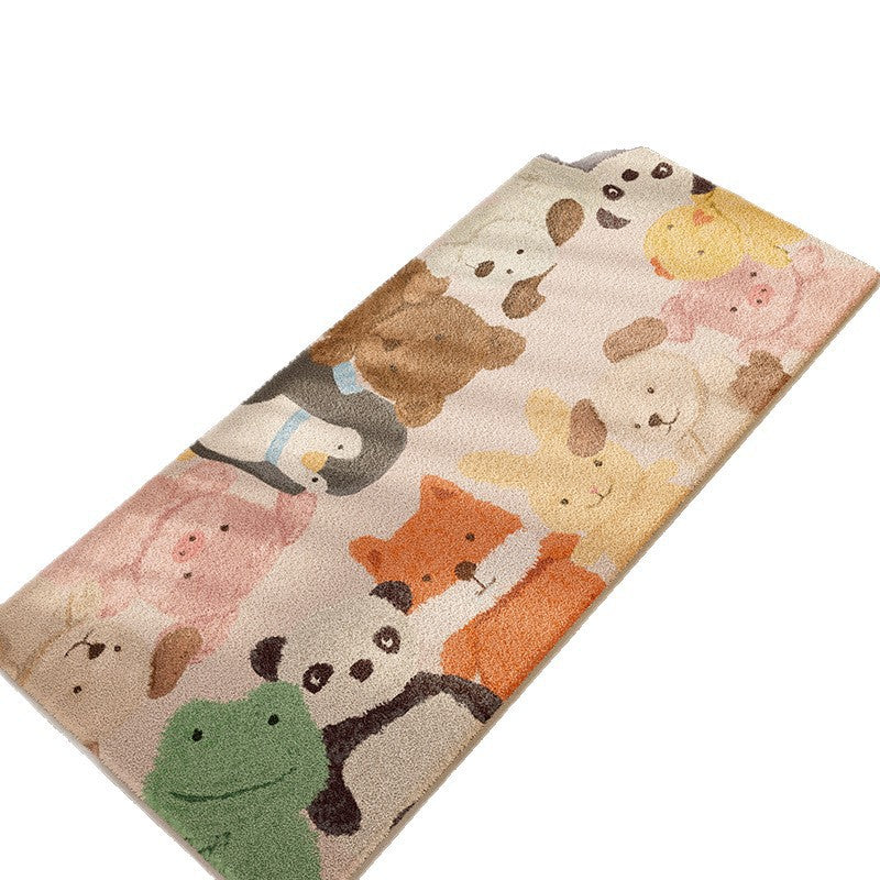 Playful Animal-Themed Runner Mat | Kelmera