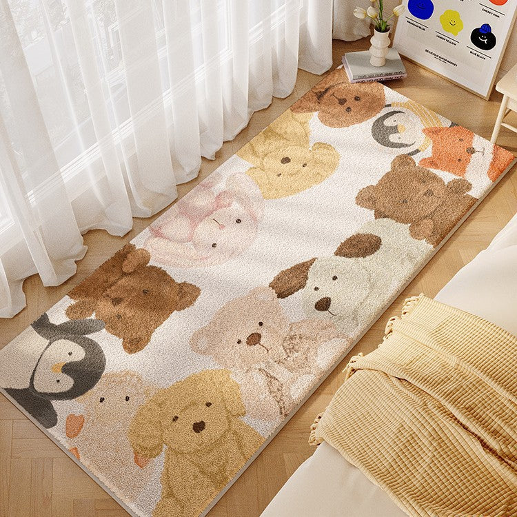 Playful Animal-Themed Runner Mat | Kelmera