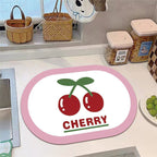 Playful Banana-Themed Kitchen Mat | Kelmera