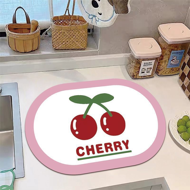 Playful Banana-Themed Kitchen Mat | Kelmera