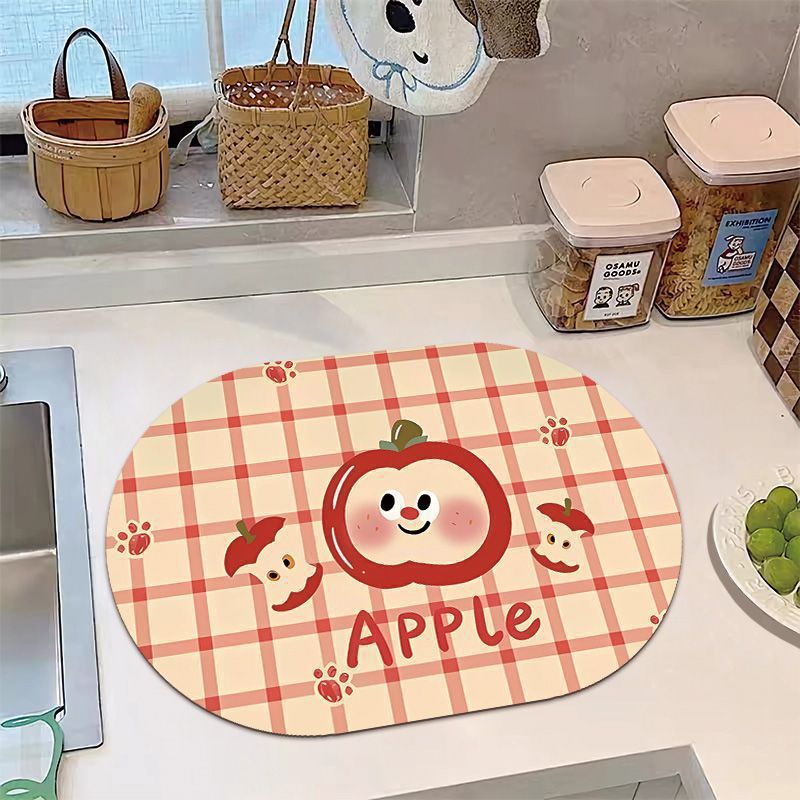 Playful Banana-Themed Kitchen Mat | Kelmera