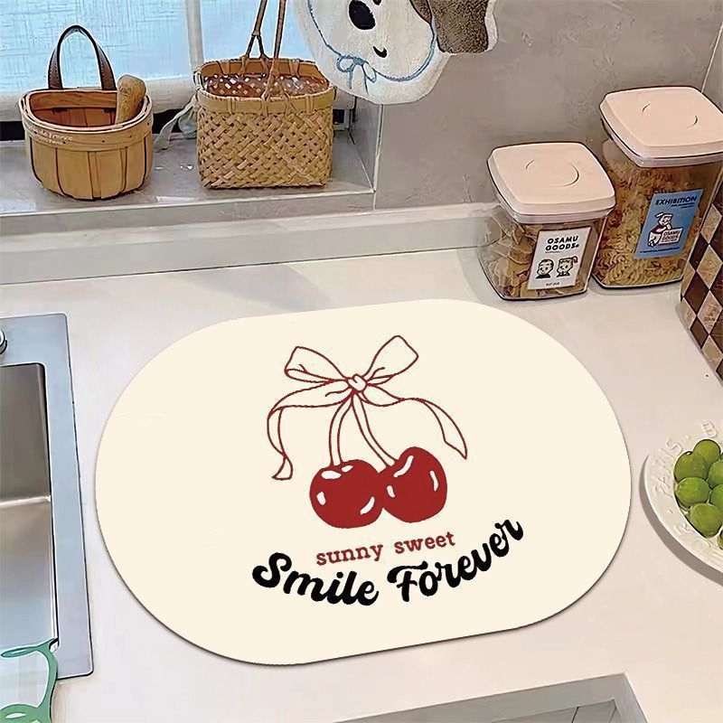 Playful Banana-Themed Kitchen Mat | Kelmera