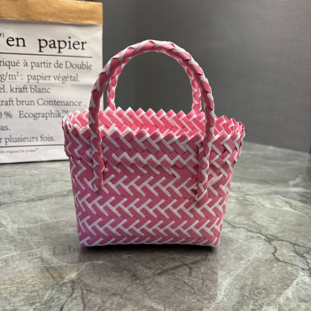 Playful Basket Bag with Bow | Kelmera