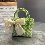 Playful Basket Bag with Bow | Kelmera
