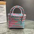 Playful Basket Bag with Bow | Kelmera