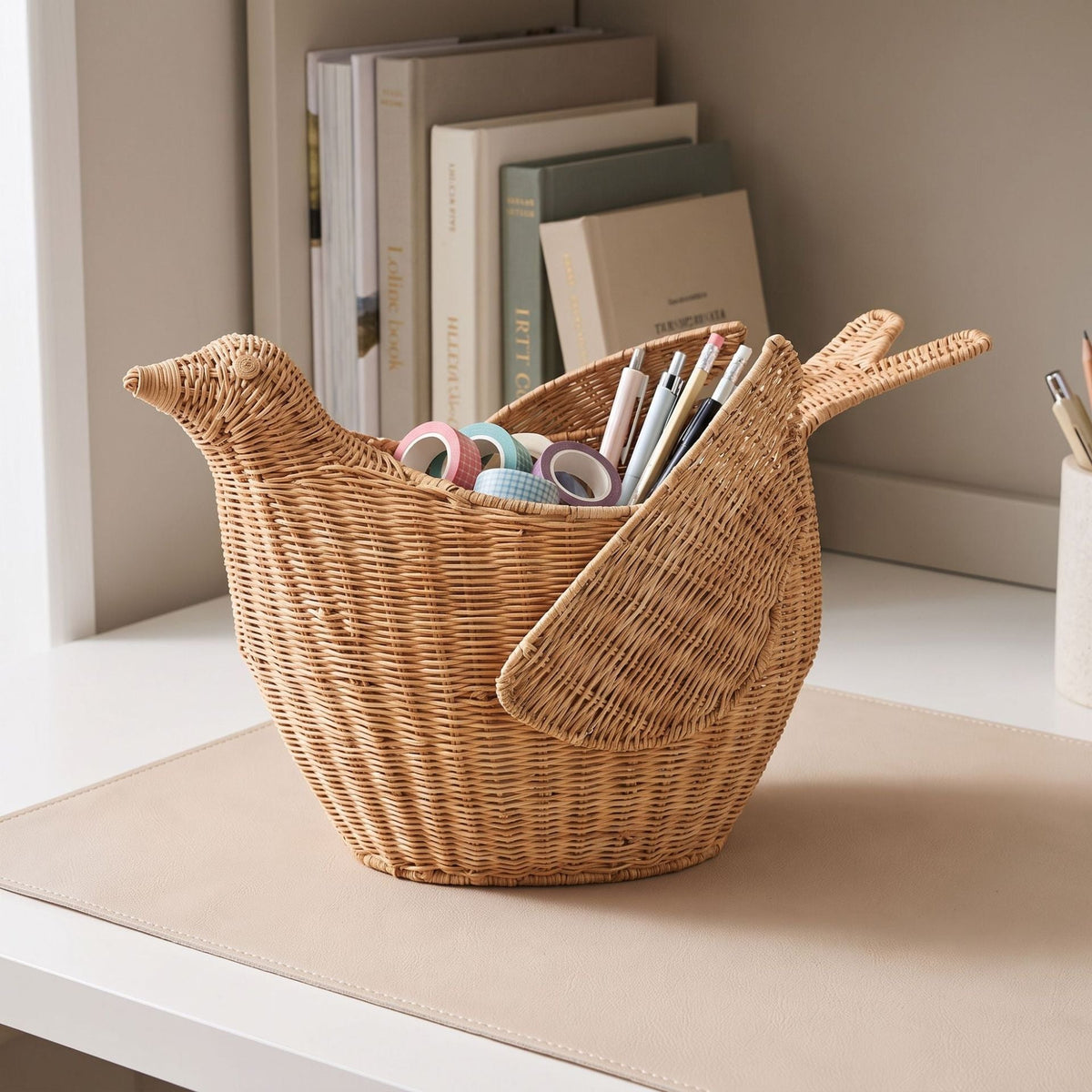 Playful Basket in Bird Design | Kelmera