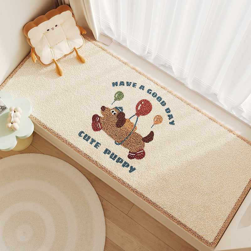 Playful Bear-Themed Decorative Area Rug | Kelmera