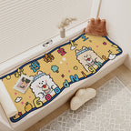 Playful Bear-Themed Decorative Area Rug | Kelmera