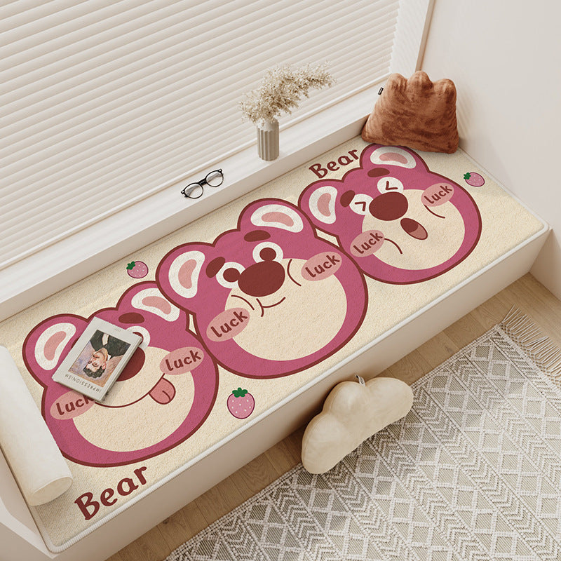 Playful Bear-Themed Decorative Area Rug | Kelmera