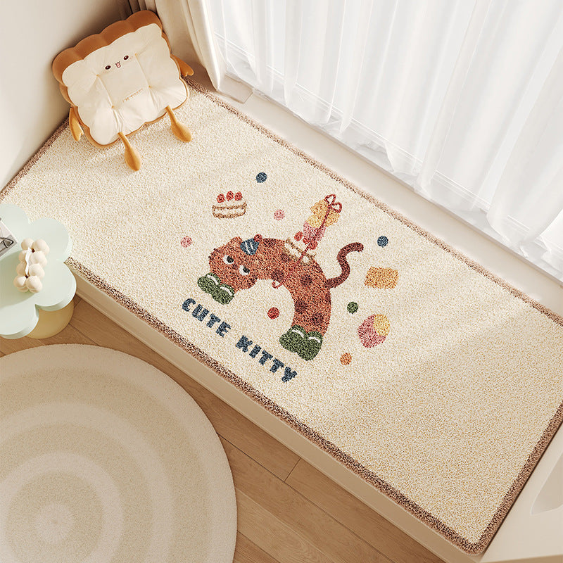 Playful Bear-Themed Decorative Area Rug | Kelmera