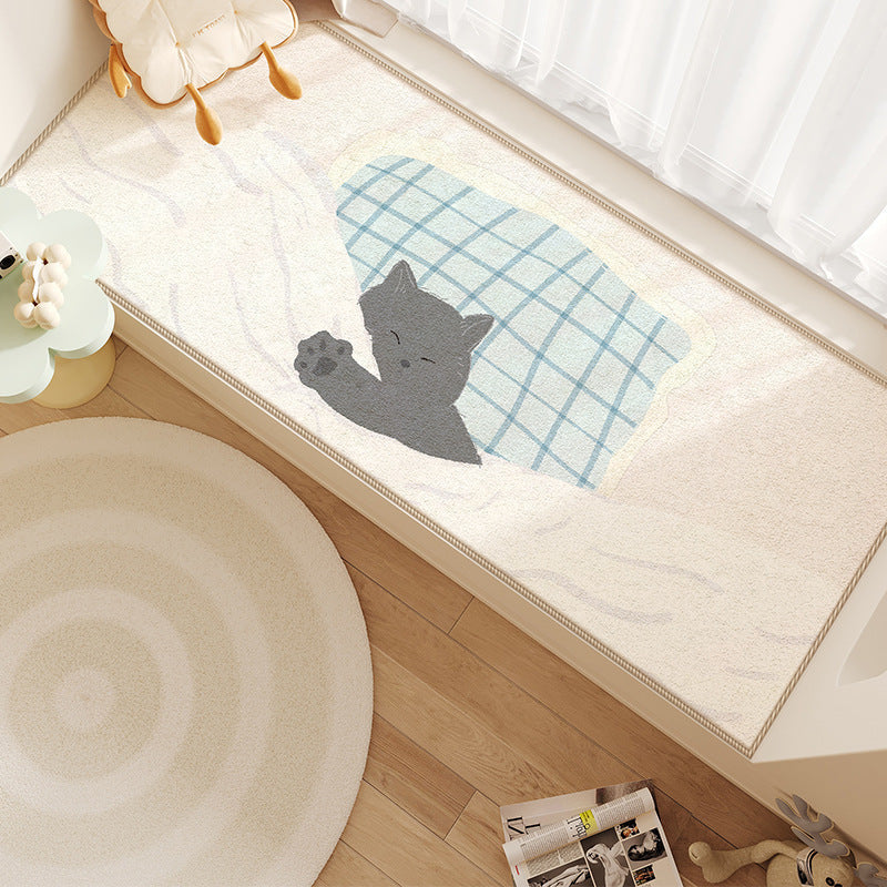 Playful Bear-Themed Decorative Area Rug | Kelmera