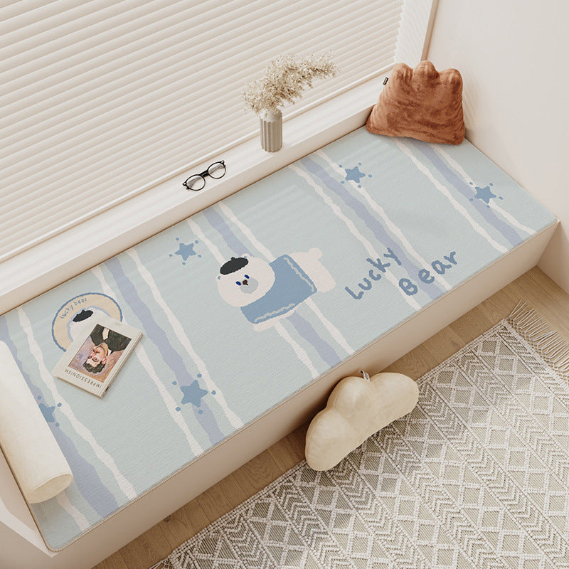 Playful Bear-Themed Decorative Area Rug | Kelmera