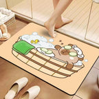 Playful Cartoon Bath Mat | Kelmera