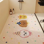 Playful Cartoon Character Area Rug | Kelmera