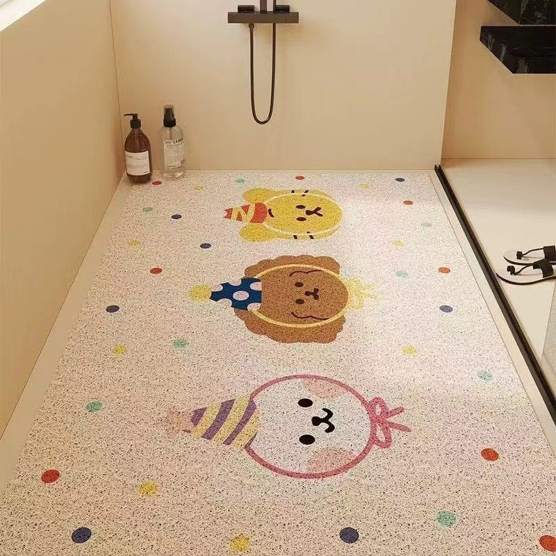 Playful Cartoon Character Area Rug | Kelmera