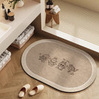 Playful Cartoon Character Bath Mat | Kelmera