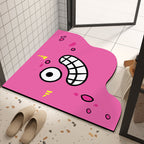 Playful Cartoon-Themed Bath Mat | Kelmera